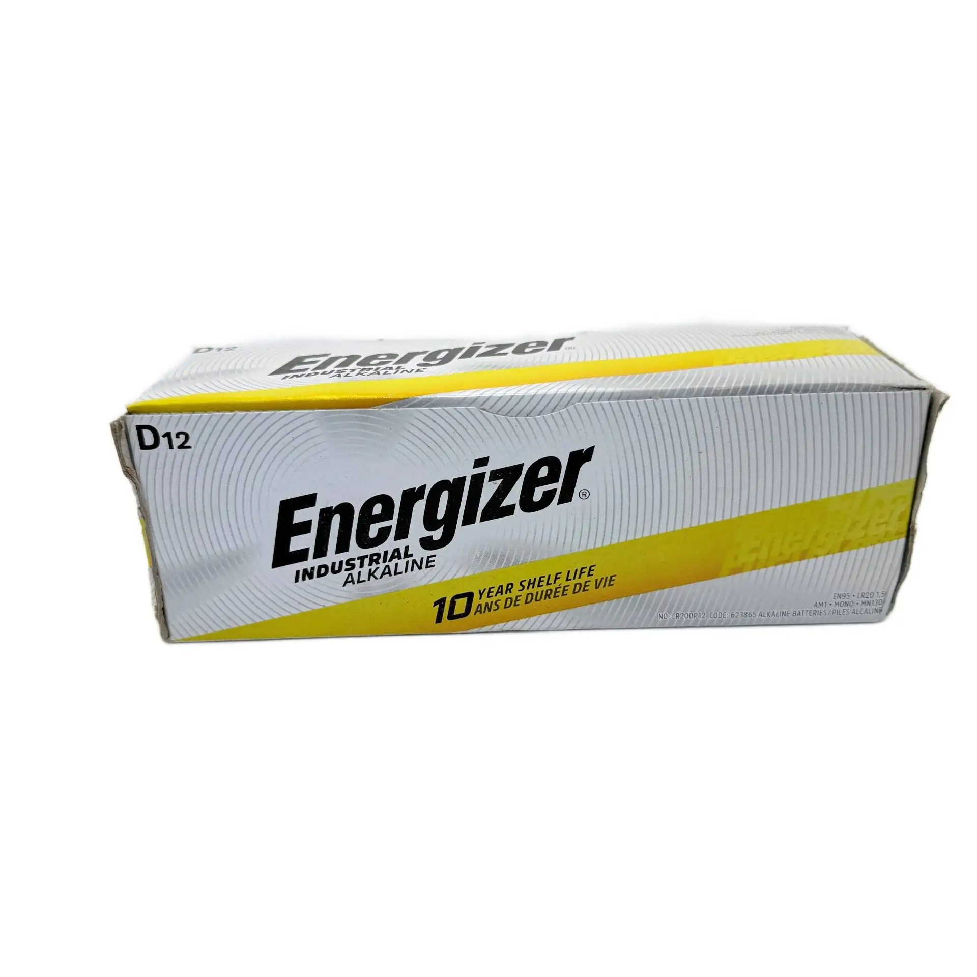 Energizer Industrial D Batteries Pack of 12