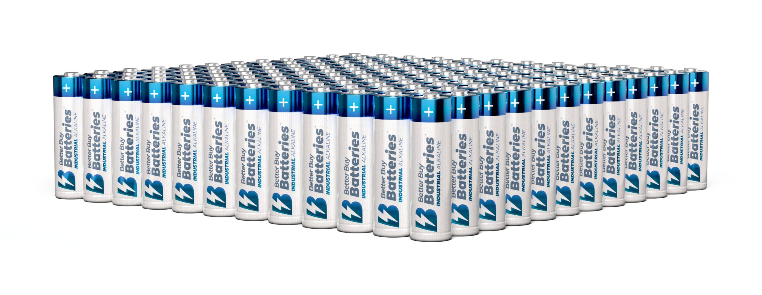 144 Better Buy Batteries industrial alkaline AA batteries