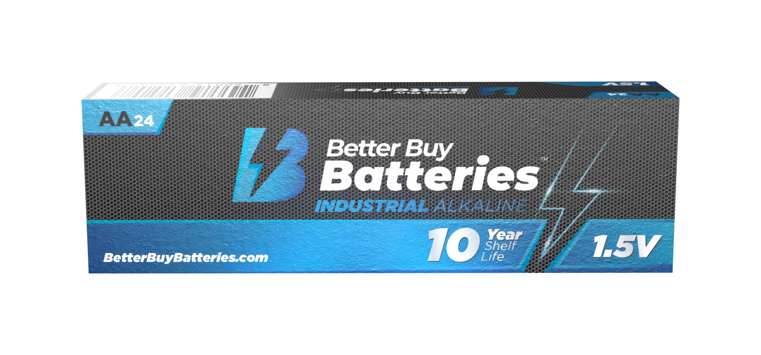 Better Buy Batteries Industrial Alkaline AA 24-count box