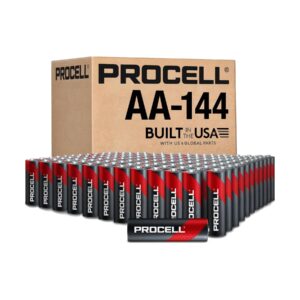 Duracell Procell AA Batteries Case of 144